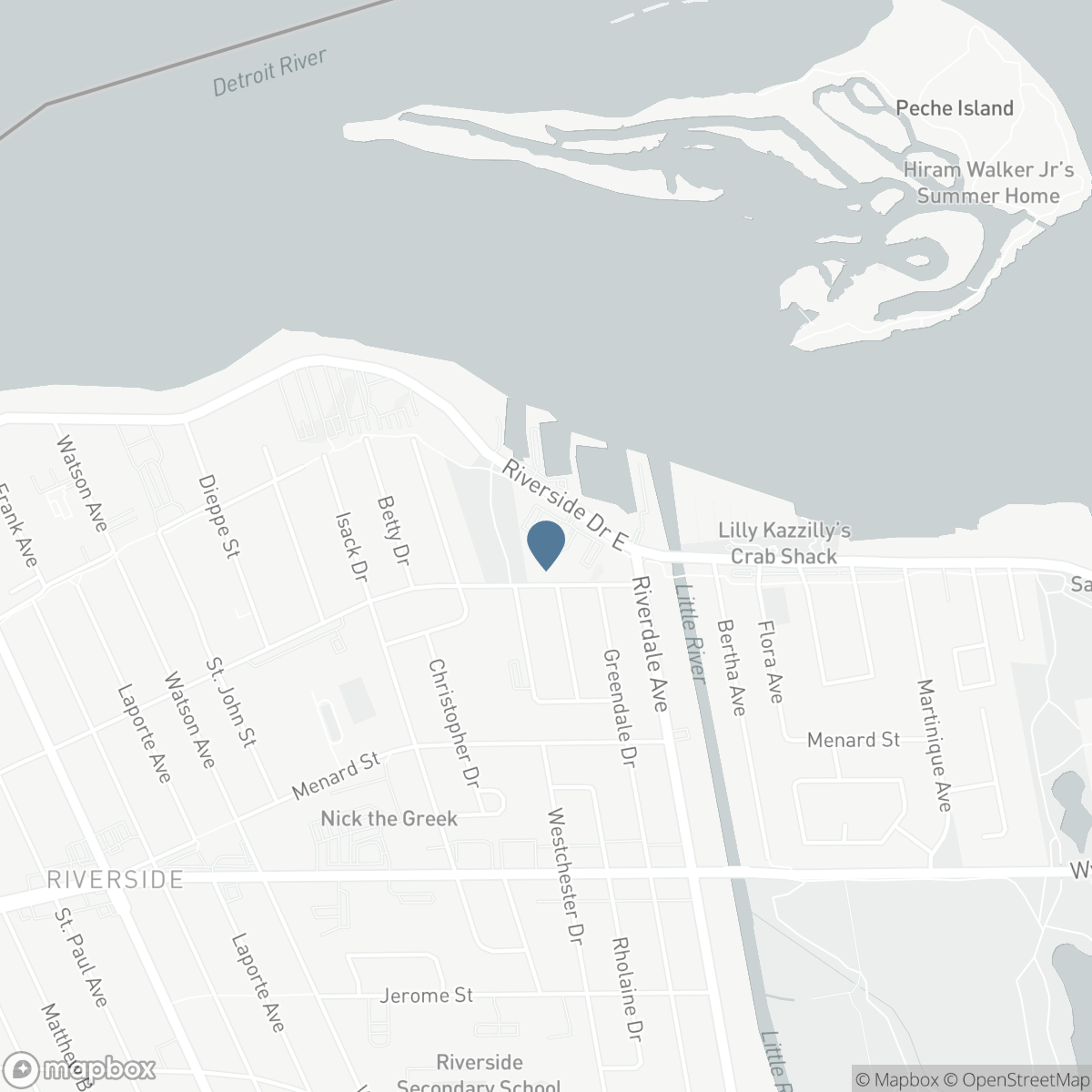 9099 Riverside DRIVE East Unit# 108E, Windsor, Ontario N8S 4P9